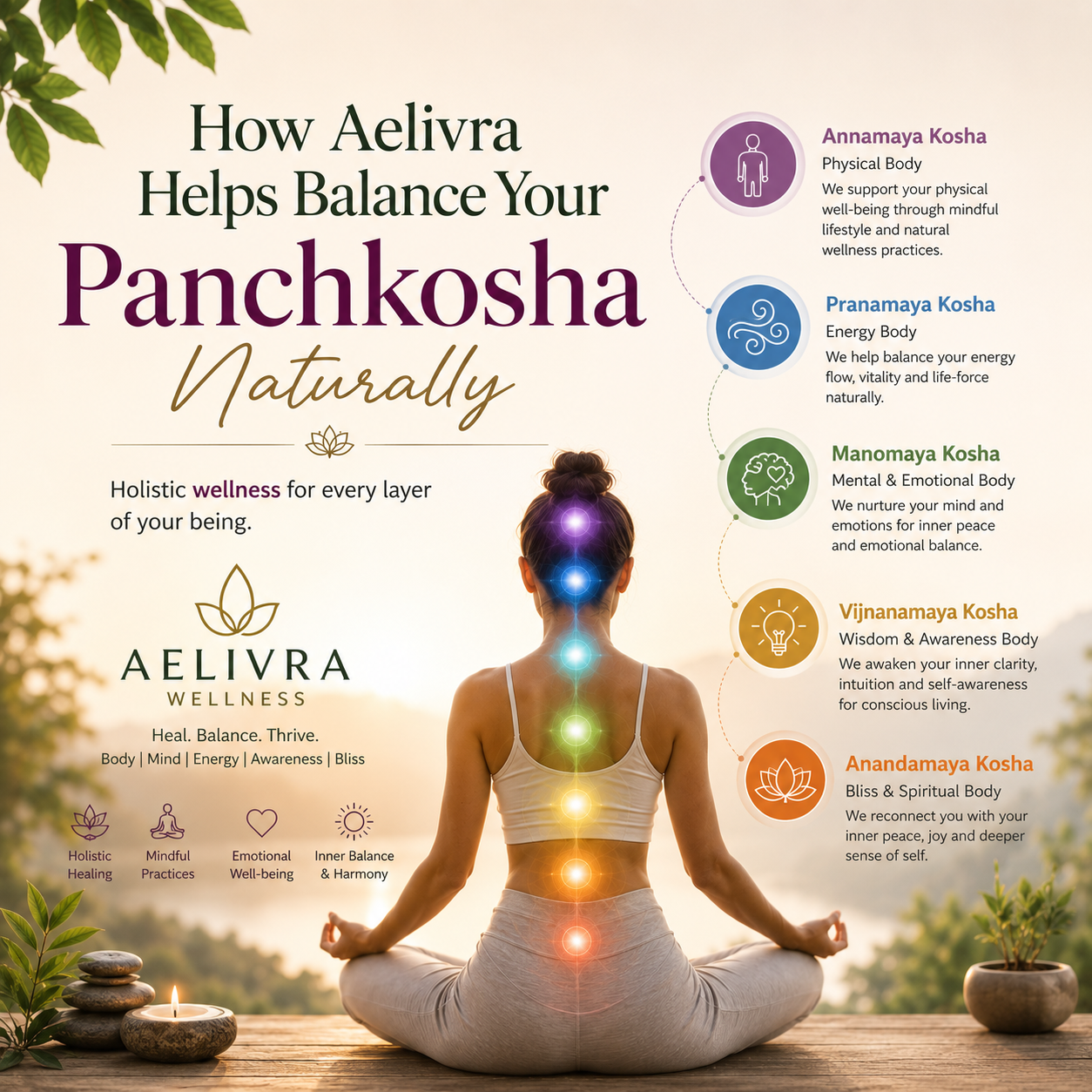 How Aelivra Helps Balance Your Panchkosha Naturally